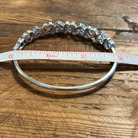 Sterling silver heart bracelet - Picture 9 of 9